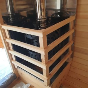 Термозащита вокруг печи