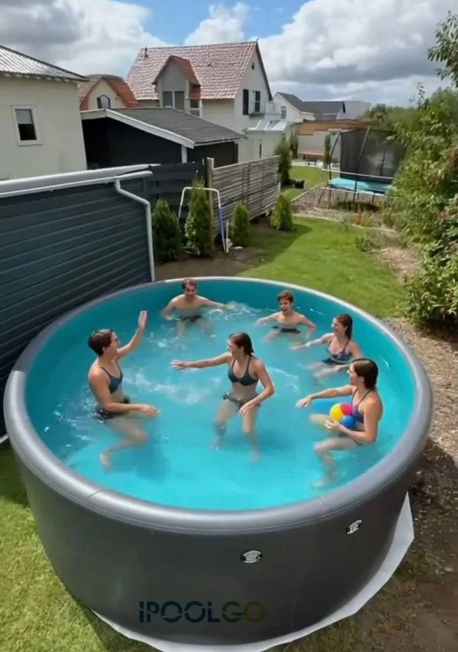 Семейный круглый бассейн iPoolGo